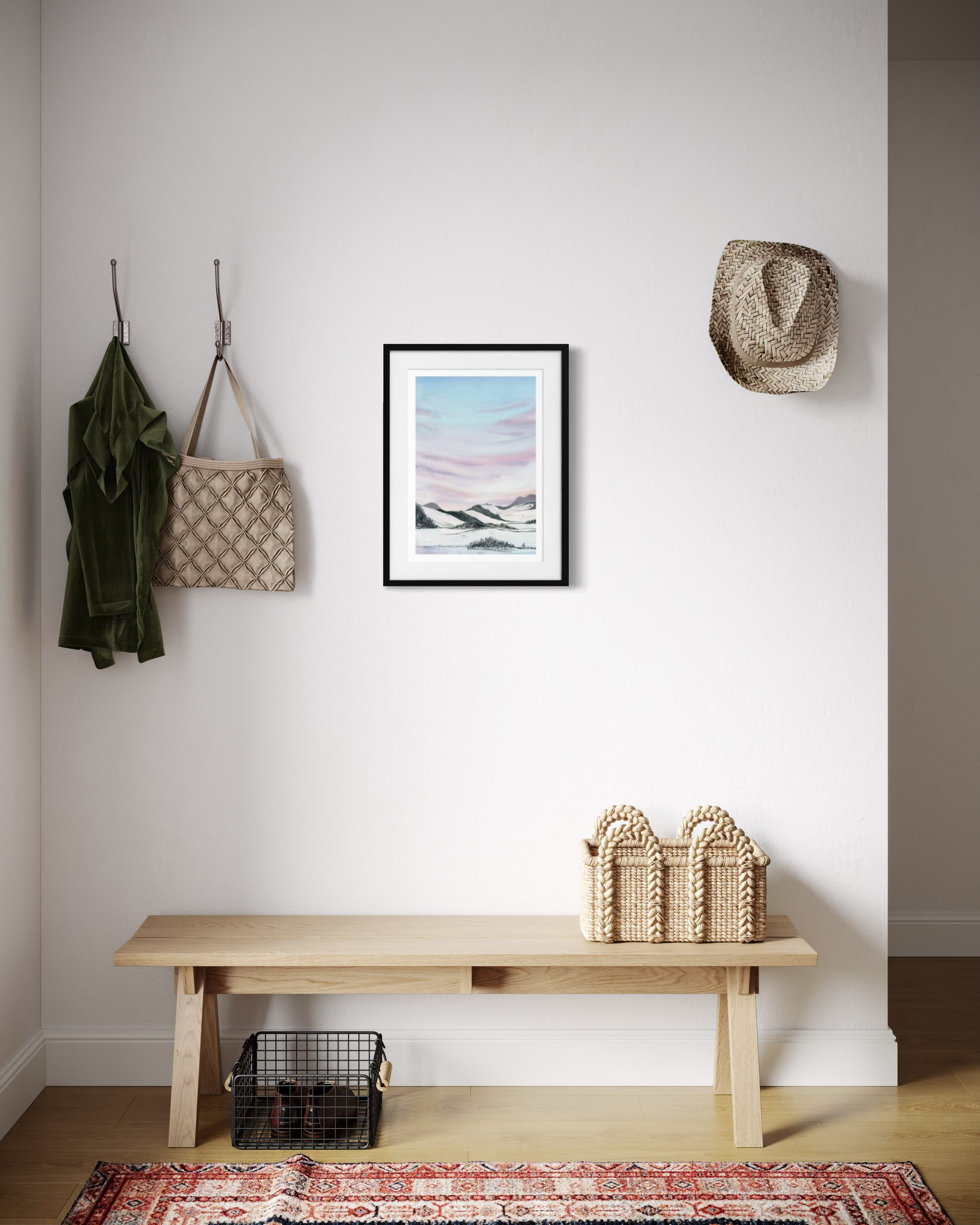 Dusk Over the Foothills