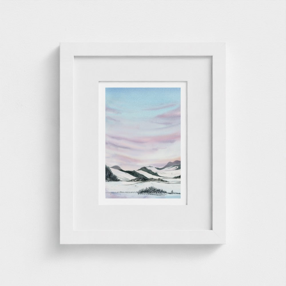 Dusk Over the Foothills